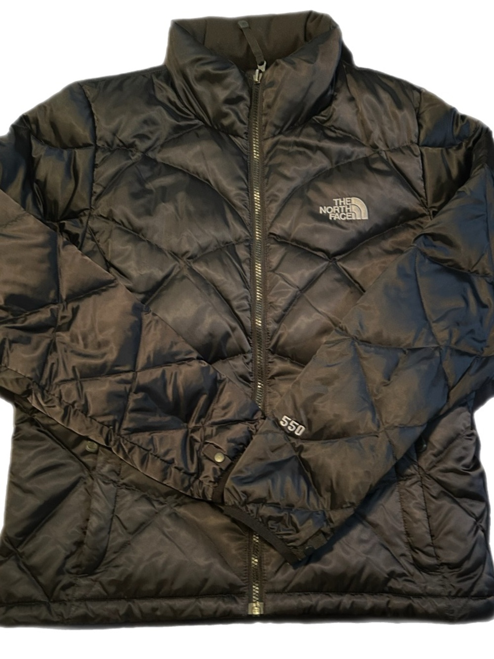 North Face Women’s 550 Black Puffer Medium
